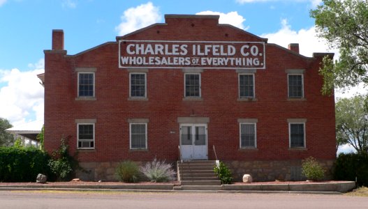 Ilfeld warehouse (Magdalena NM) from NE 1