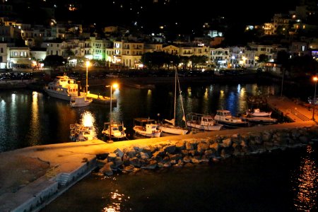 Ikaria Island at the night