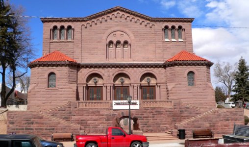 Ilfeld Auditorium (Las Vegas, NM) from SW 1