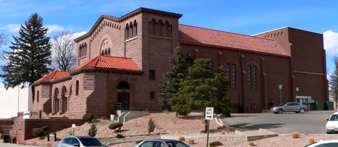 Ilfeld Auditorium (Las Vegas, NM) from SE 1