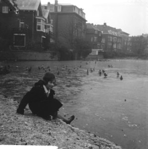 IJs in vijver Vondelpark, Bestanddeelnr 914-5322