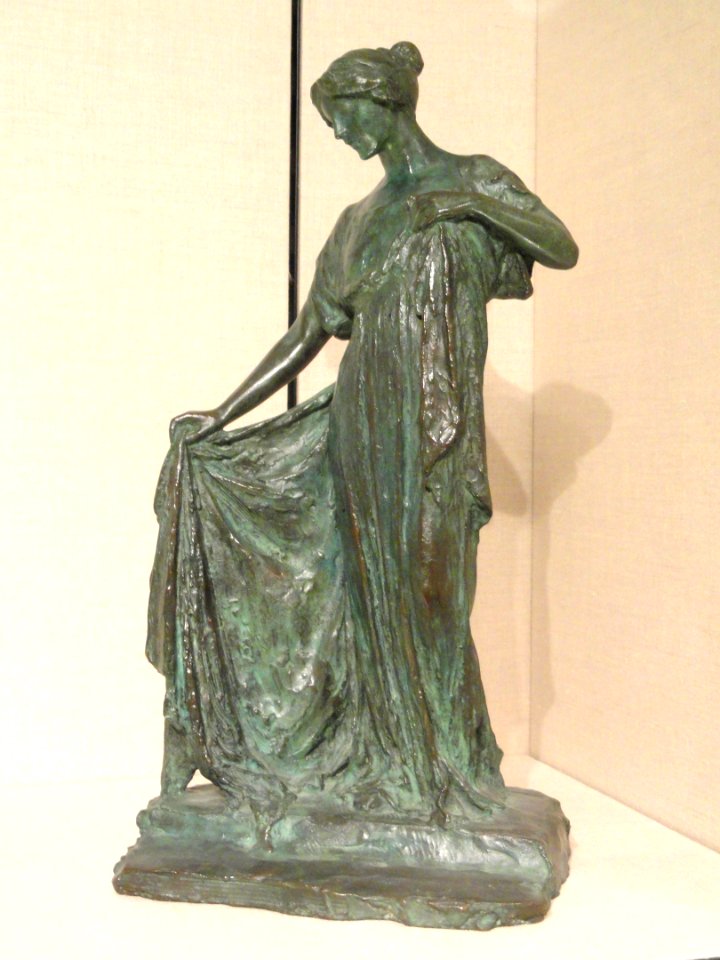In Grecian Draperies by Bessie Potter Vonnoh, c. 1913 - Corcoran Gallery of Art - DSC01279