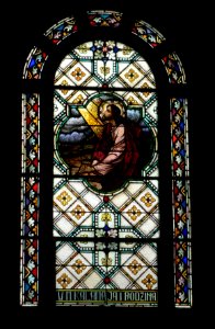 Immaculate Conception Church Omaha S wall window 2a