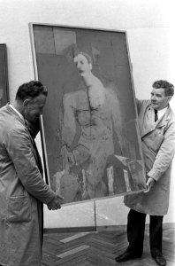 In het Stedelijk Museum wordt een tentoonstelling ingericht van werk van Willem , Bestanddeelnr 921-6911