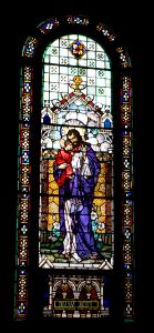 Immaculate Conception Church Omaha S wall window 3a
