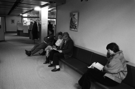 In het VU ziekenhuis werden patienten gewoon behandeld, Bestanddeelnr 933-5574