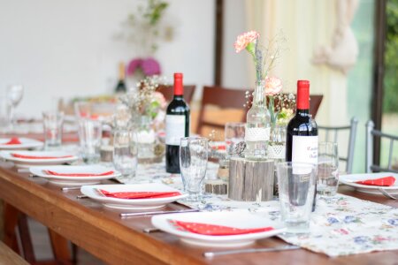 Decoration table dishes