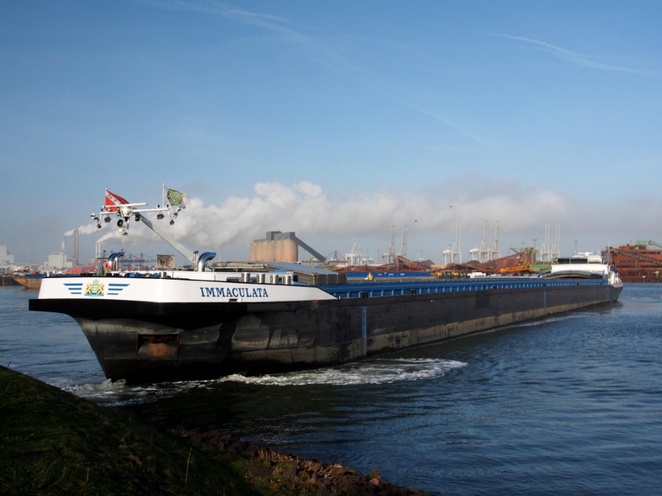 Immaculata (ship, 2008) ENI 02331206 Hartelhaven Port of Rotterdam pic 2
