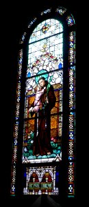 Immaculate Conception Church Omaha S wall window 6a