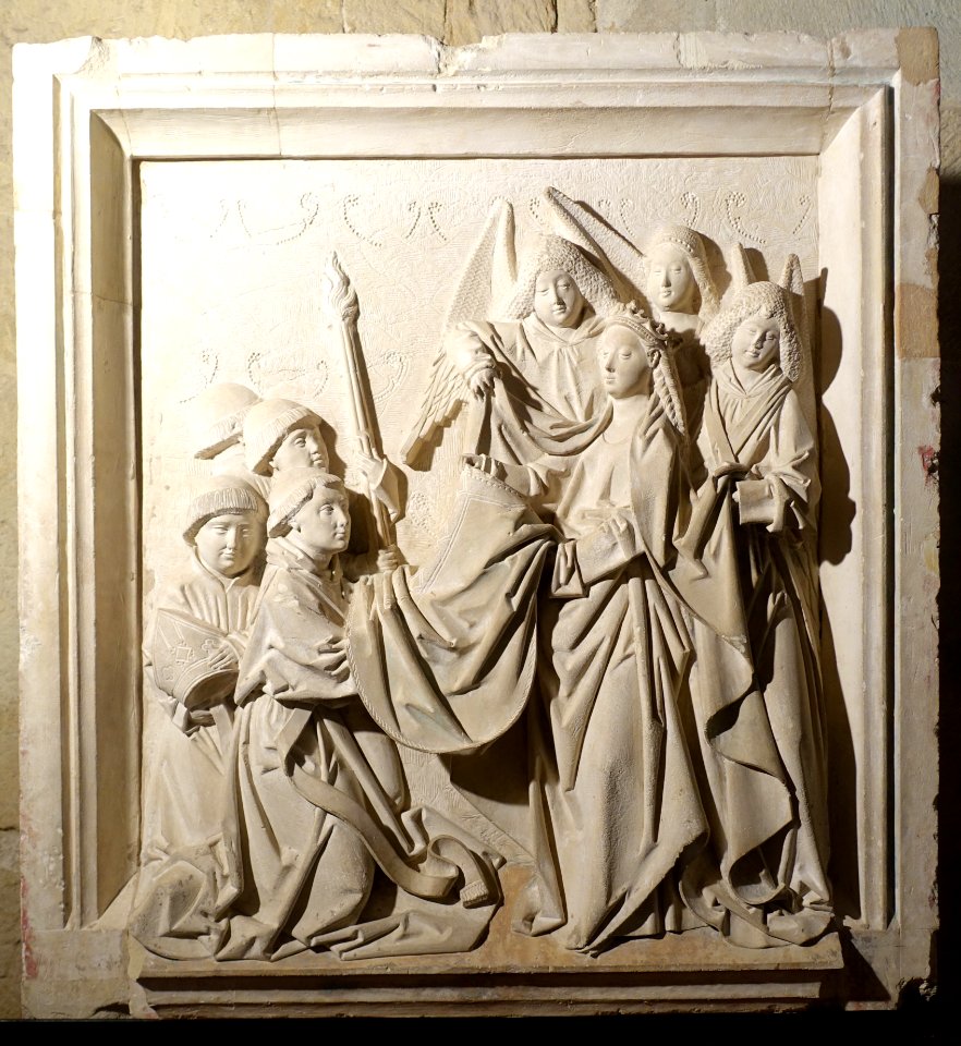 Imposición de la Casulla a San Ildefonso, unknown artist, 1507 AD - Museo de San Clemente, Mosque-Cathedral of Córdoba, Spain - DSC07190