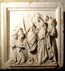 Imposición de la Casulla a San Ildefonso, unknown artist, 1507 AD - Museo de San Clemente, Mosque-Cathedral of Córdoba, Spain - DSC07190