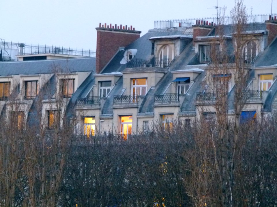 Immeubles de bureau Cours Albert 1er le soir