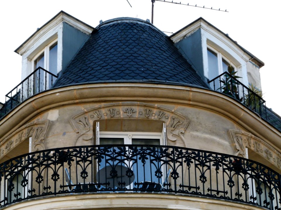 Immeuble rue des Plantes XIVème Paris - détail 2