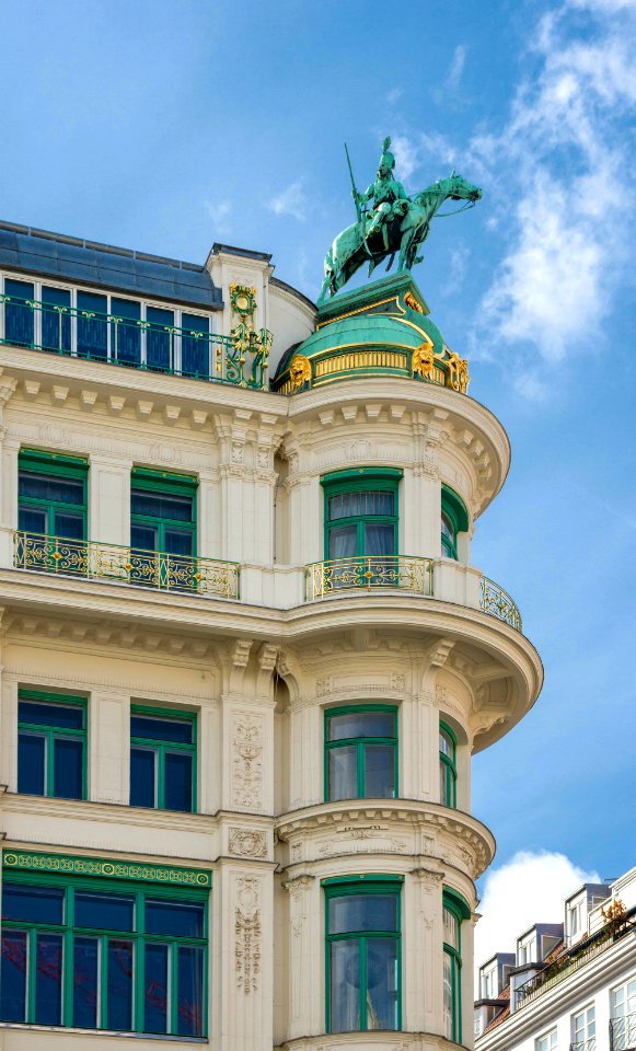 Immeuble angle Graben Wien