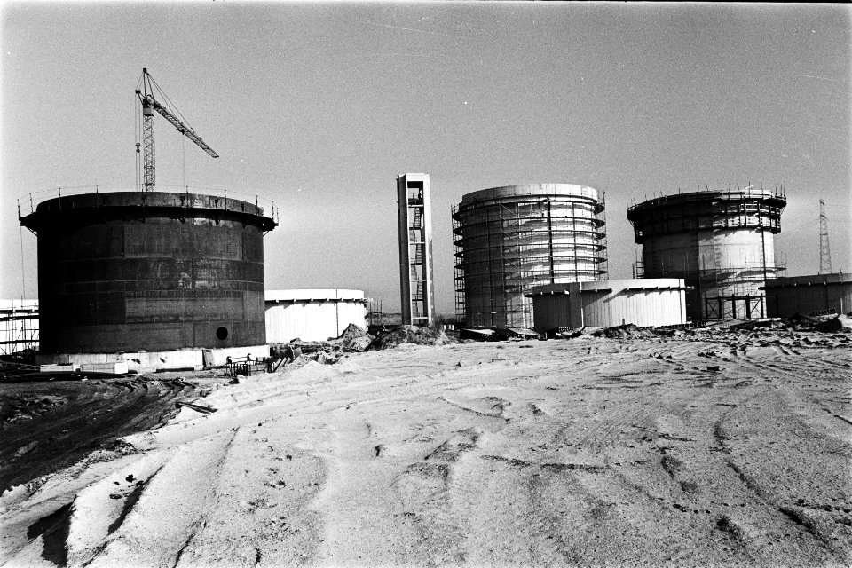 In aanbouw zijnde rioolwaterzuiveringsinrichting Oost (Oostelijk havengebied A, Bestanddeelnr 930-6775