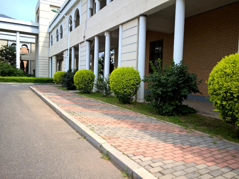 In the new campus of Tieling High School 04