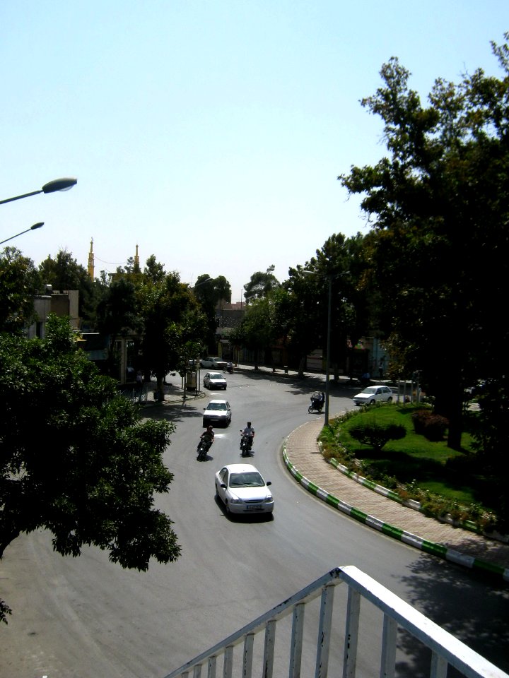 Imam Khomeini st view from skyway - Nishapur 7