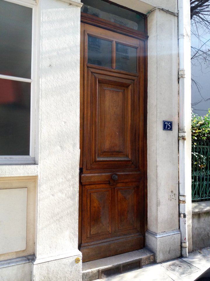 Immeuble, 75 rue Ney (Lyon) - Porte