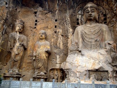 Tang dynasty meditation caves photo