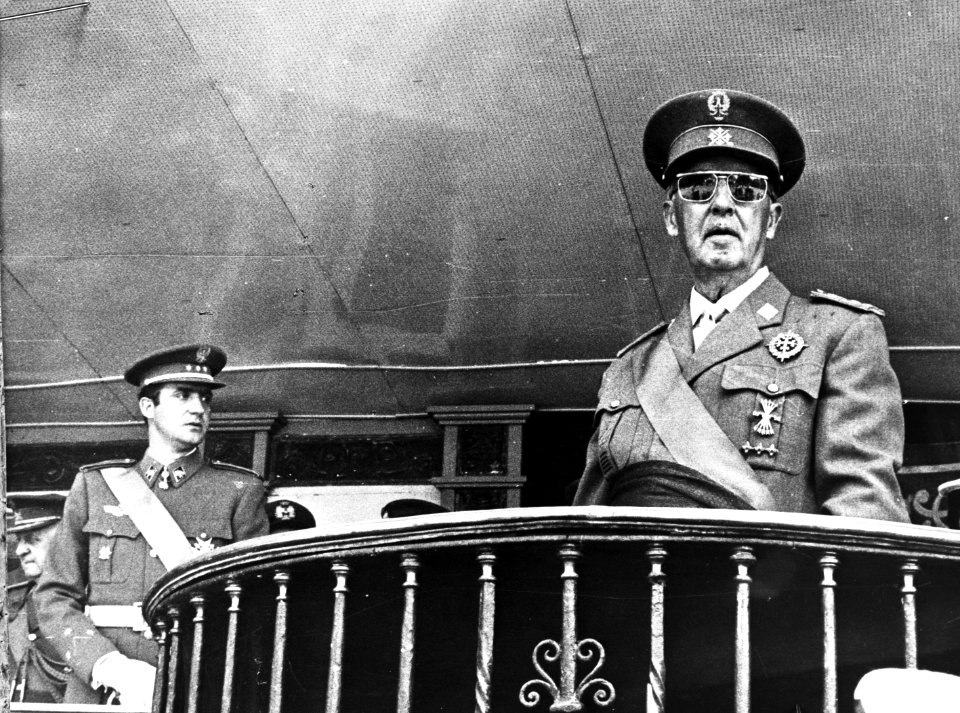 In Madrid is herdacht dat Franco 30 jaar geleden de burgeroorlog ( 1936 1939 ) w, Bestanddeelnr 922-4913 (cropped)