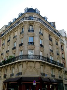 Immeuble rue des Plantes XIVème Paris - vu d'angle
