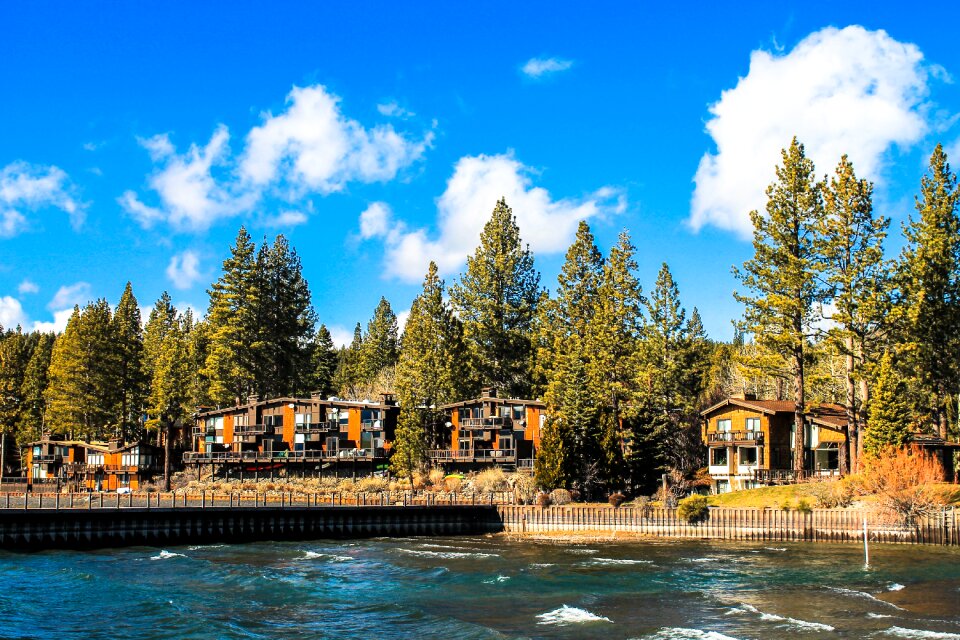 Lake tahoe blue water
