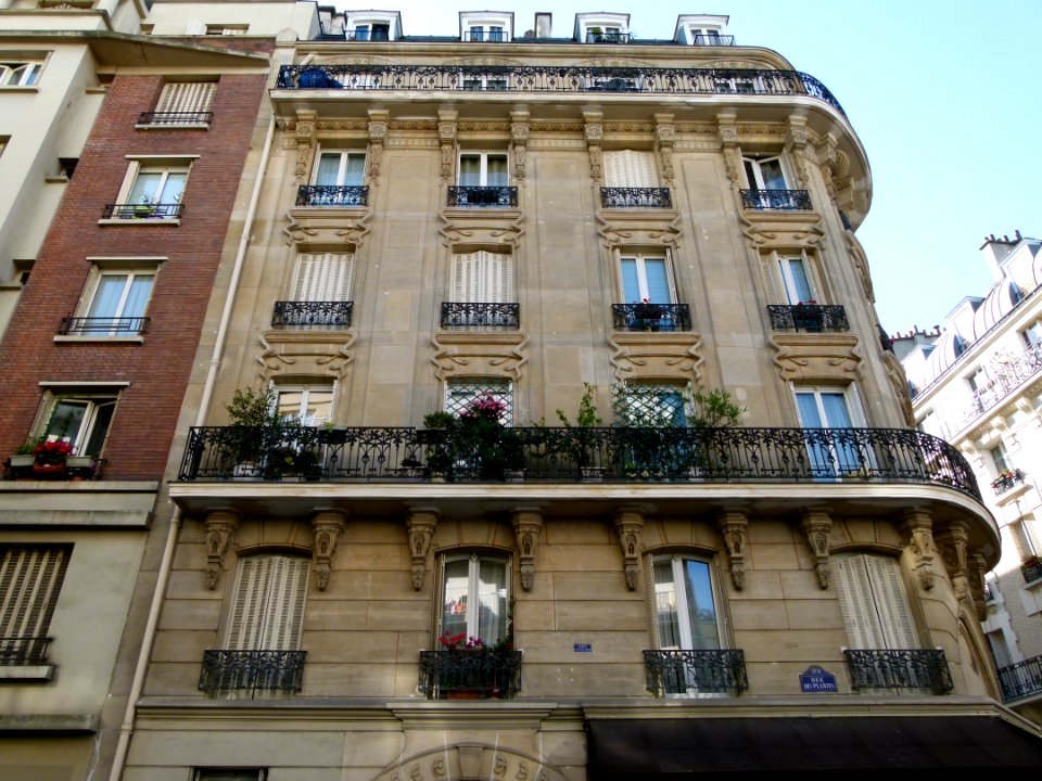 Immeuble rue des Plantes XIVème Paris