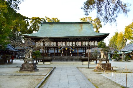 Imamiya-jinja (Kyoto), haiden