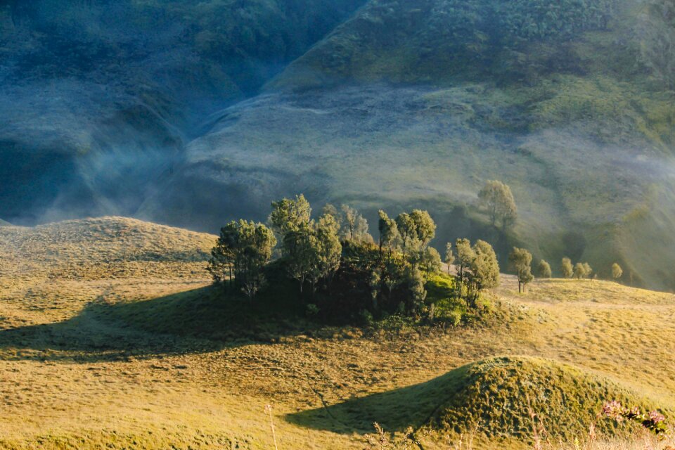 Landscape nature sunrise
