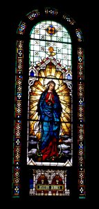 Immaculate Conception Church Omaha N wall window 3a