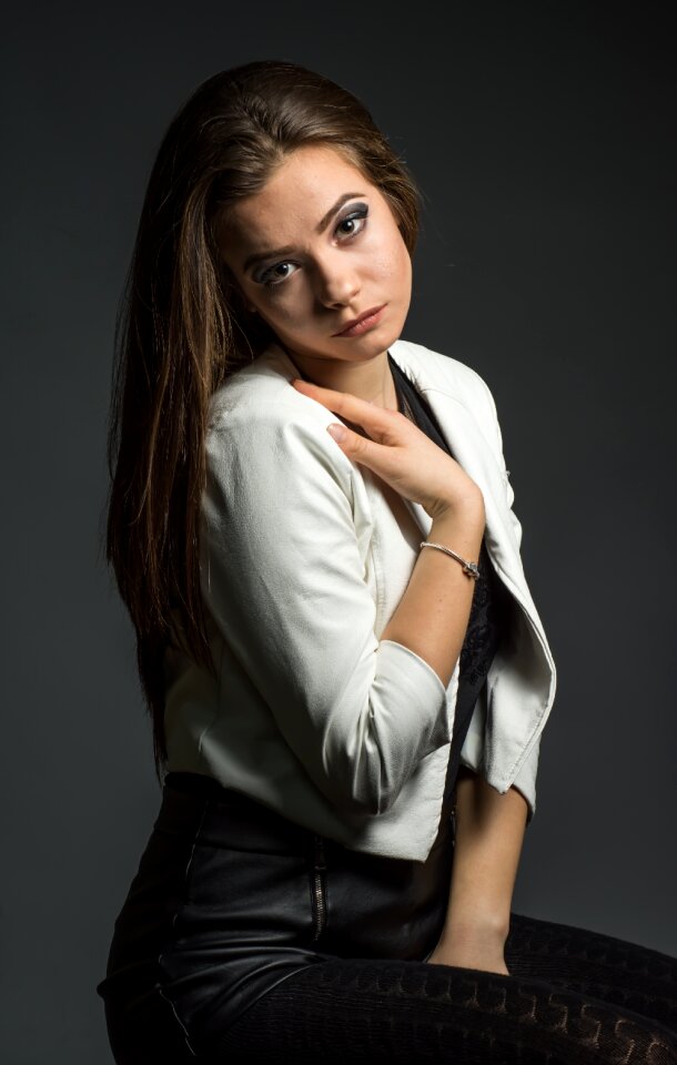Fashion girl young woman