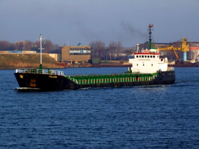 IMO 9006423 Falcon at the Noordzee canal, Holland 17-Nov-2007