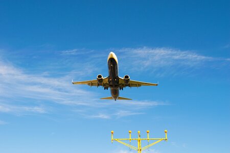 Blue flight travel