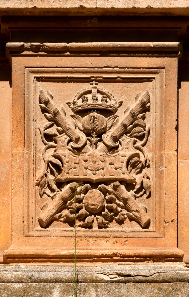 Imperial symbols palacio Carlos V Alhambra Espagne