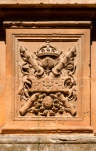 Imperial symbols palacio Carlos V Alhambra Espagne photo
