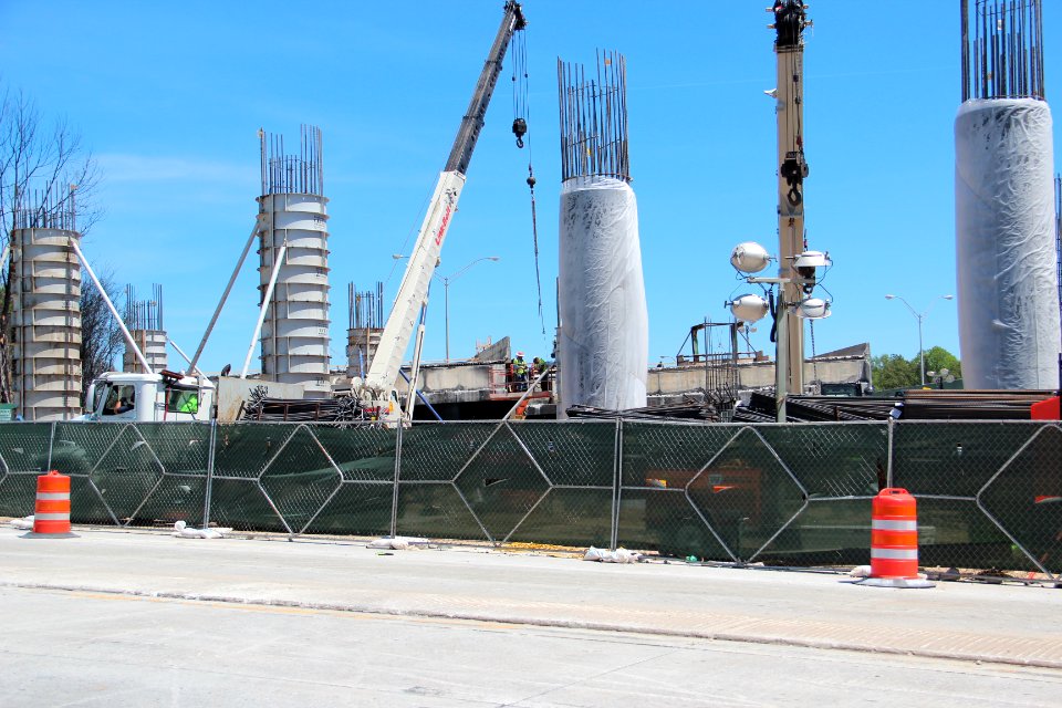 I-85 bridge repairs over Piedmont Road, April 2017 3