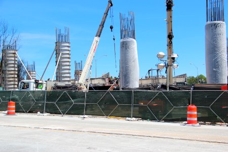 I-85 bridge repairs over Piedmont Road, April 2017 3