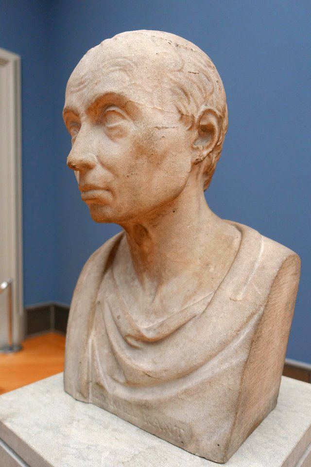 Immanuel Kant by Emanuel Bardou, view 2, Berlin, 1798, marble - Bode-Museum - DSC02884