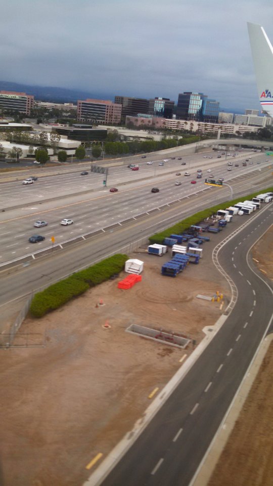 I405 before John Wayne Airport