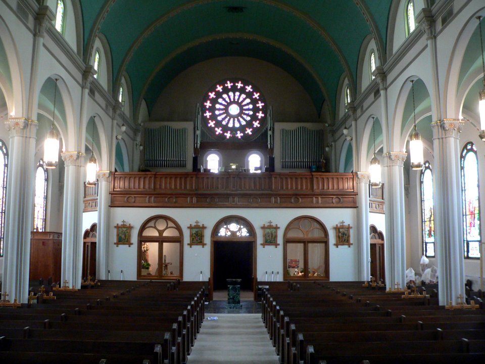 Immaculate Conception Church Omaha interior 2