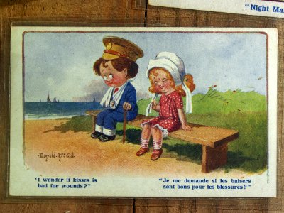 I wonder if kisses is bad for wounds, Musée Somme 1916, pic-071