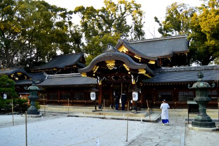 Imamiya-jinja (Kyoto), honden photo