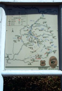 Idaho panhandle forest map detail