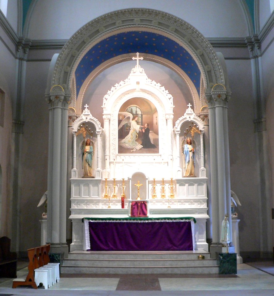 Immaculate Conception Church Omaha high altar 1