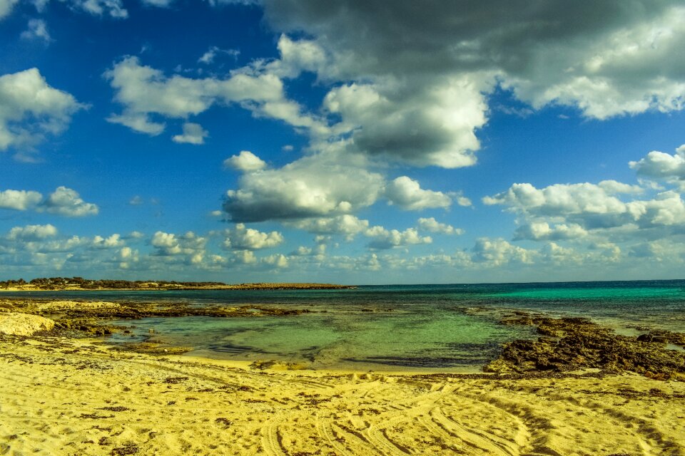 Landscape winter sky