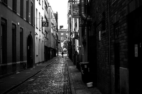 Dublin via white black