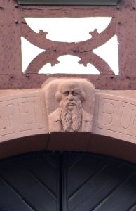 Idstein, Obergasse 16, Tor, Schlussstein