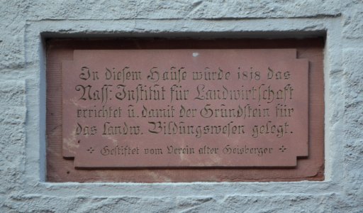 Idstein, Obergasse 16, Tafel 2