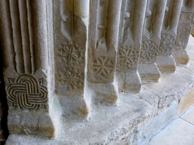Idiazabal - Iglesia del Señor San Miguel, portada tardorrománica 14