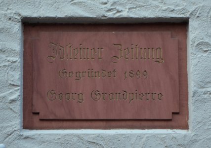 Idstein, Obergasse 16, Tafel 3